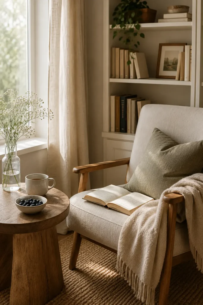 How to Create a Peaceful Reading Corner